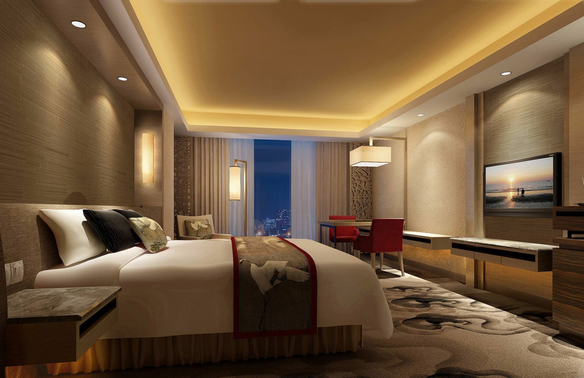 Jinan Luxury Blue Horizon Hotel Exteriér fotografie