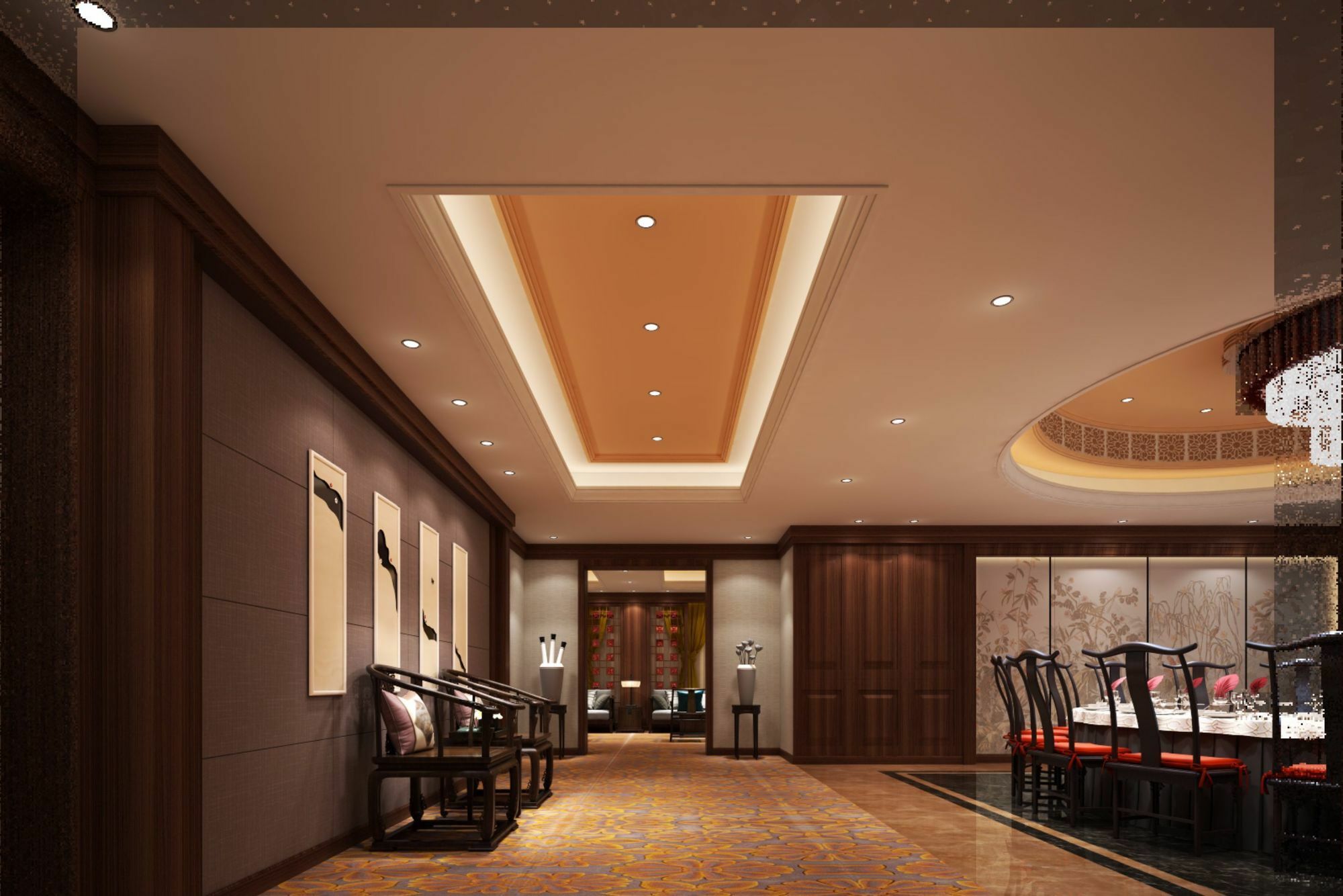 Jinan Luxury Blue Horizon Hotel Exteriér fotografie