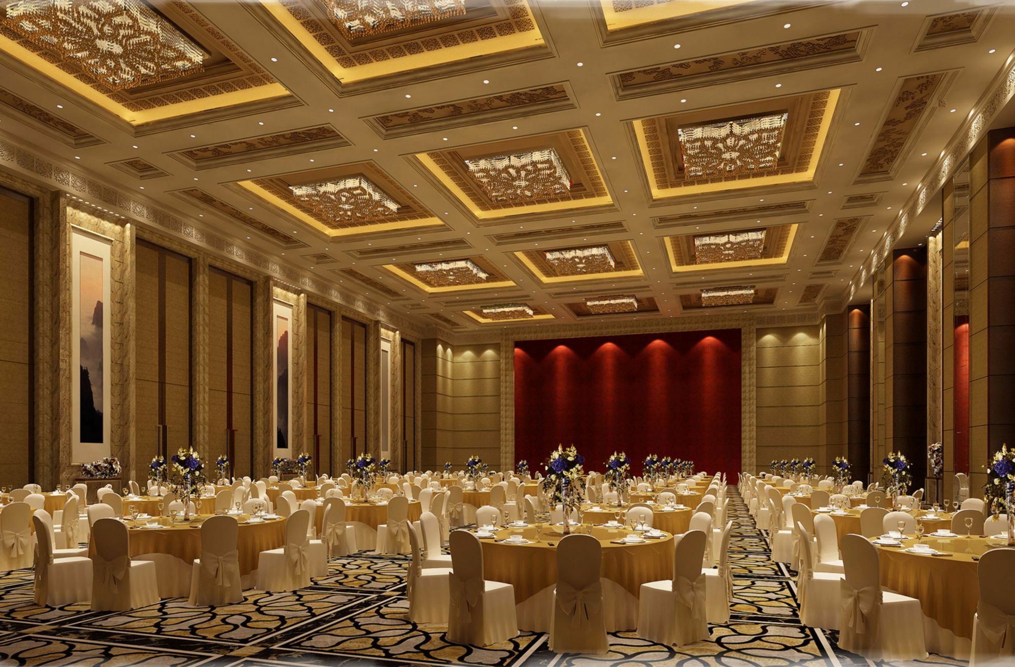 Jinan Luxury Blue Horizon Hotel Exteriér fotografie