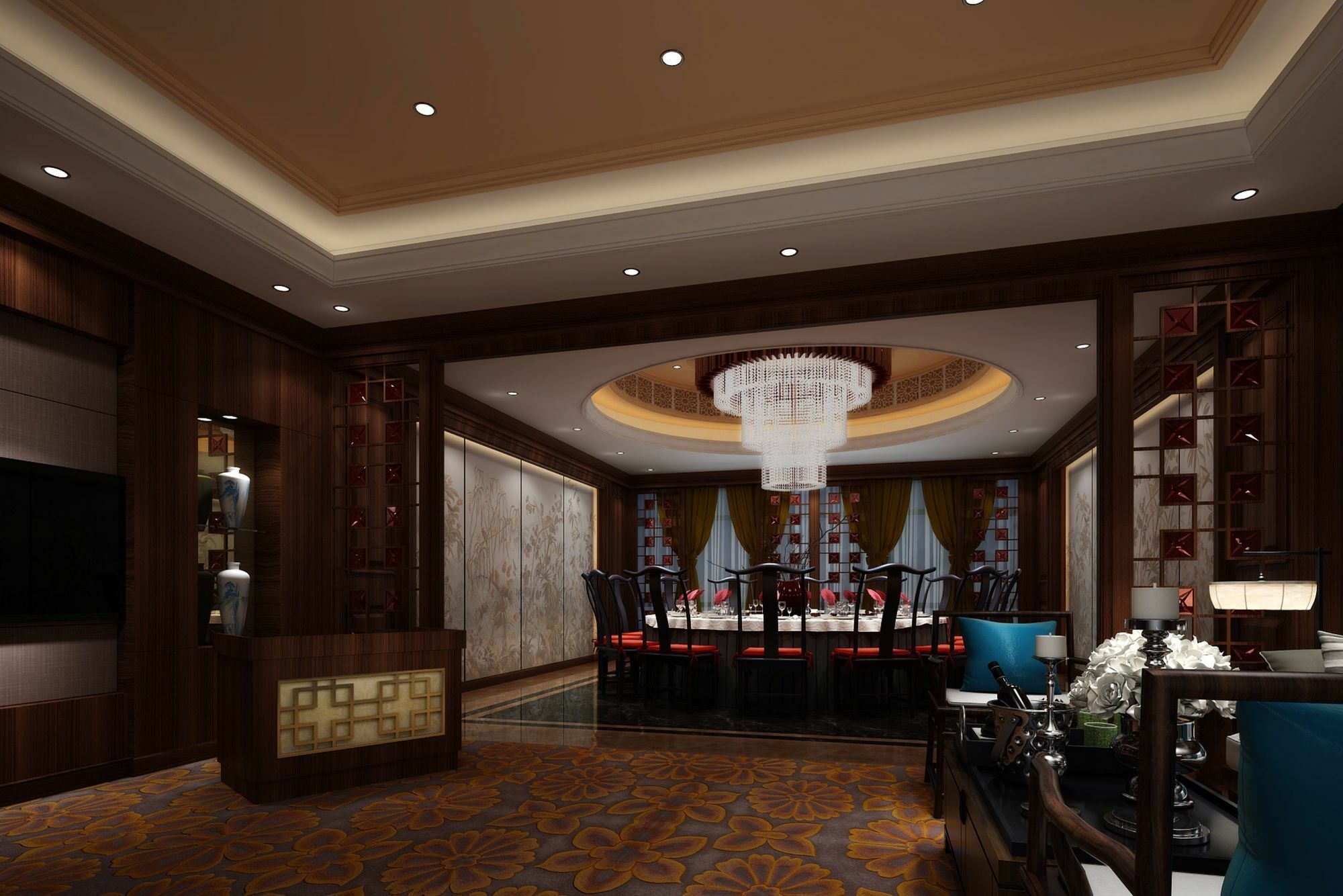 Jinan Luxury Blue Horizon Hotel Exteriér fotografie